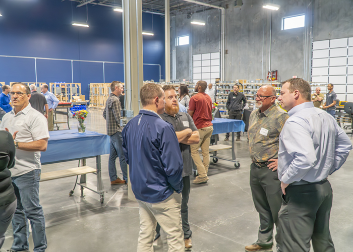 Member contractors at a WECA meeting